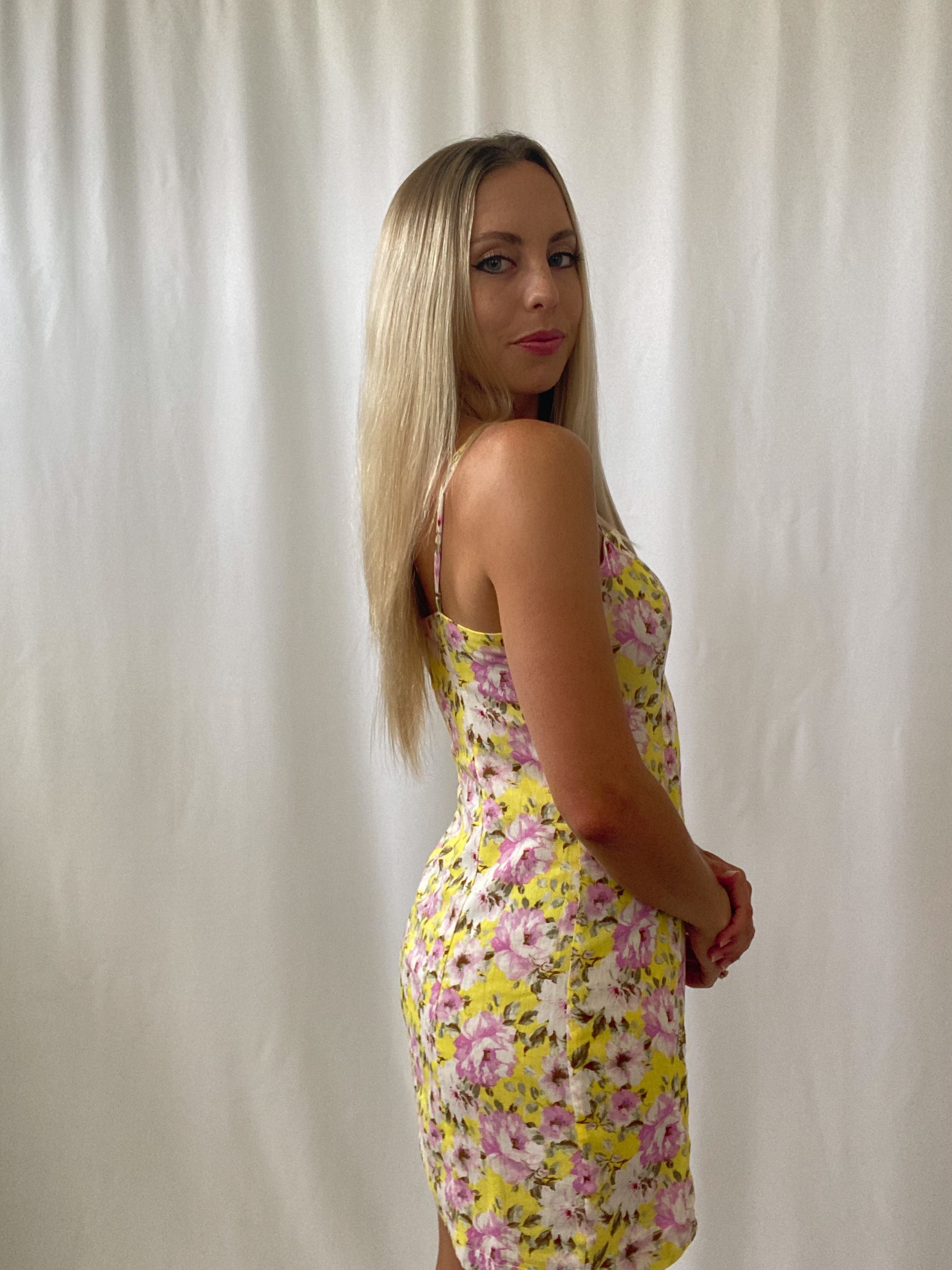 Summer Floral Mini Dress