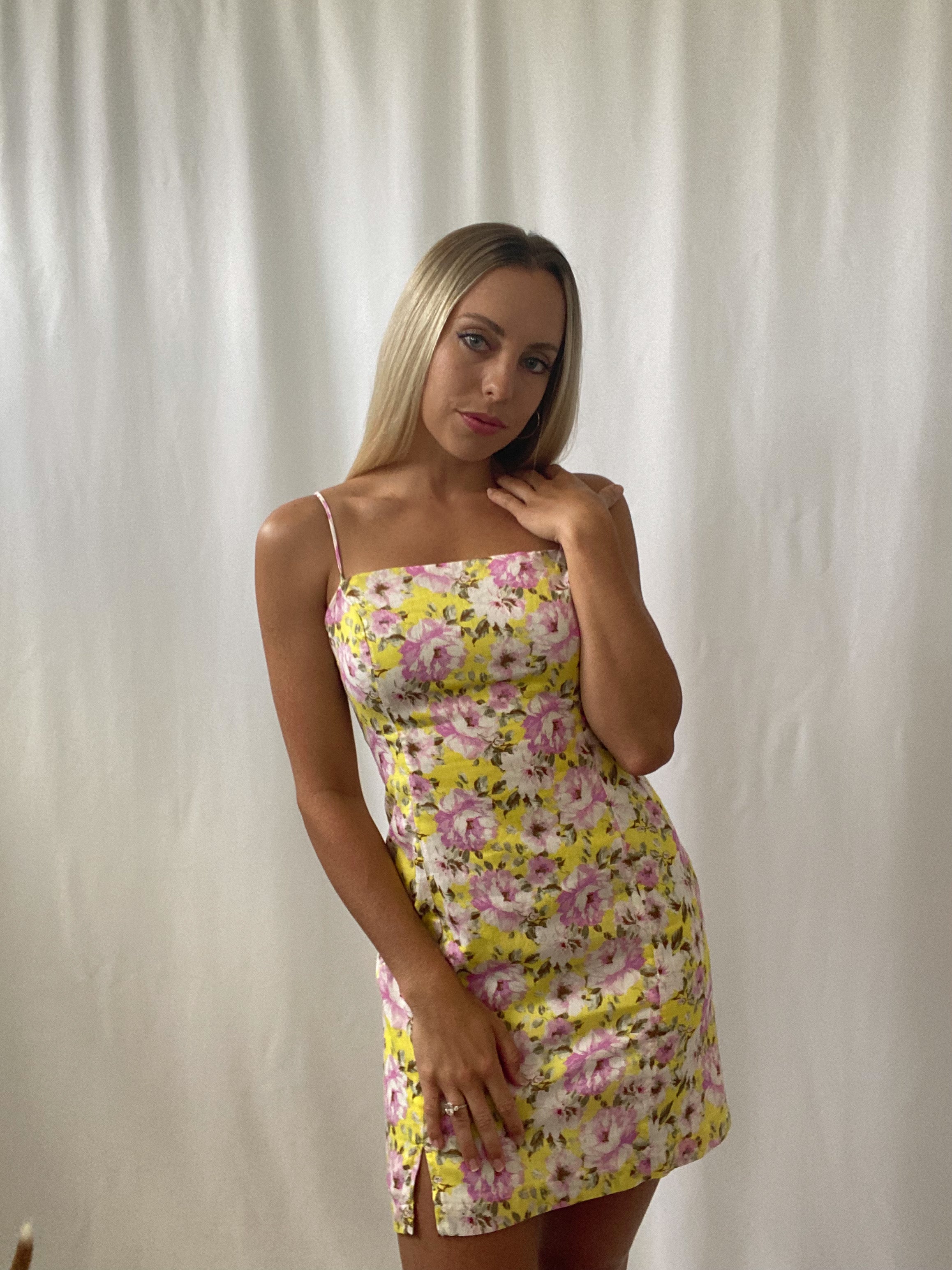Summer Floral Mini Dress