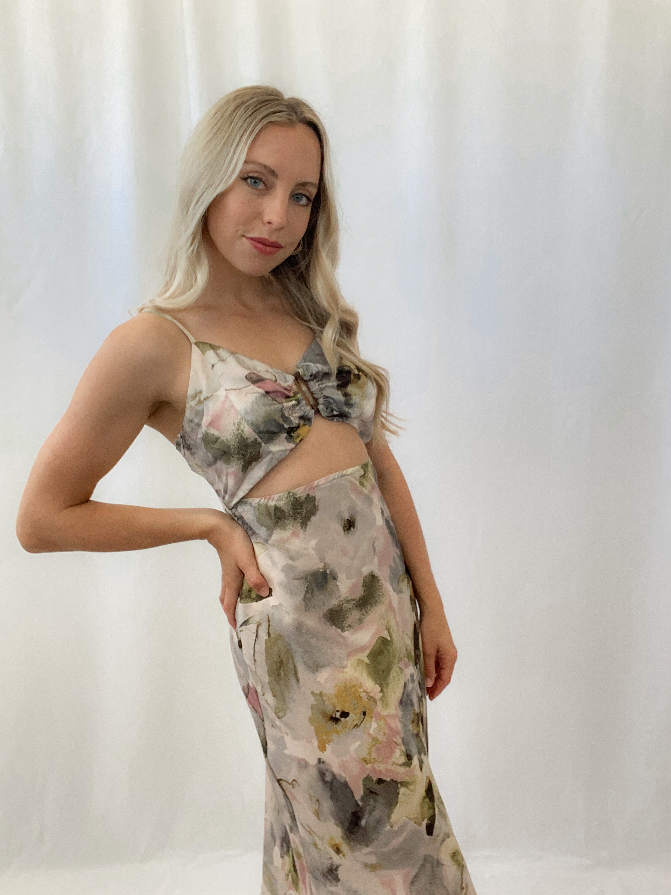 Floral Slip Dress