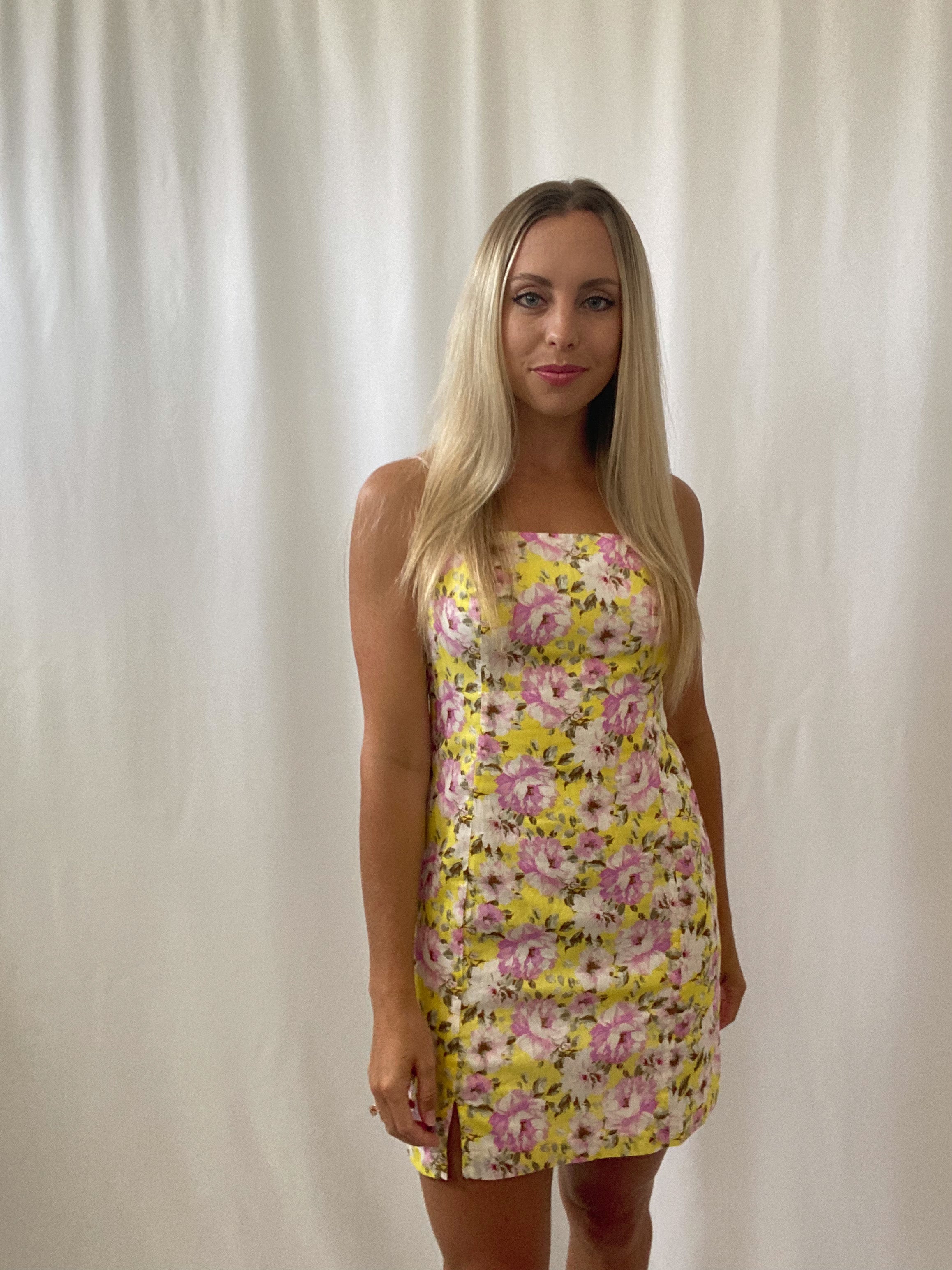 Summer Floral Mini Dress