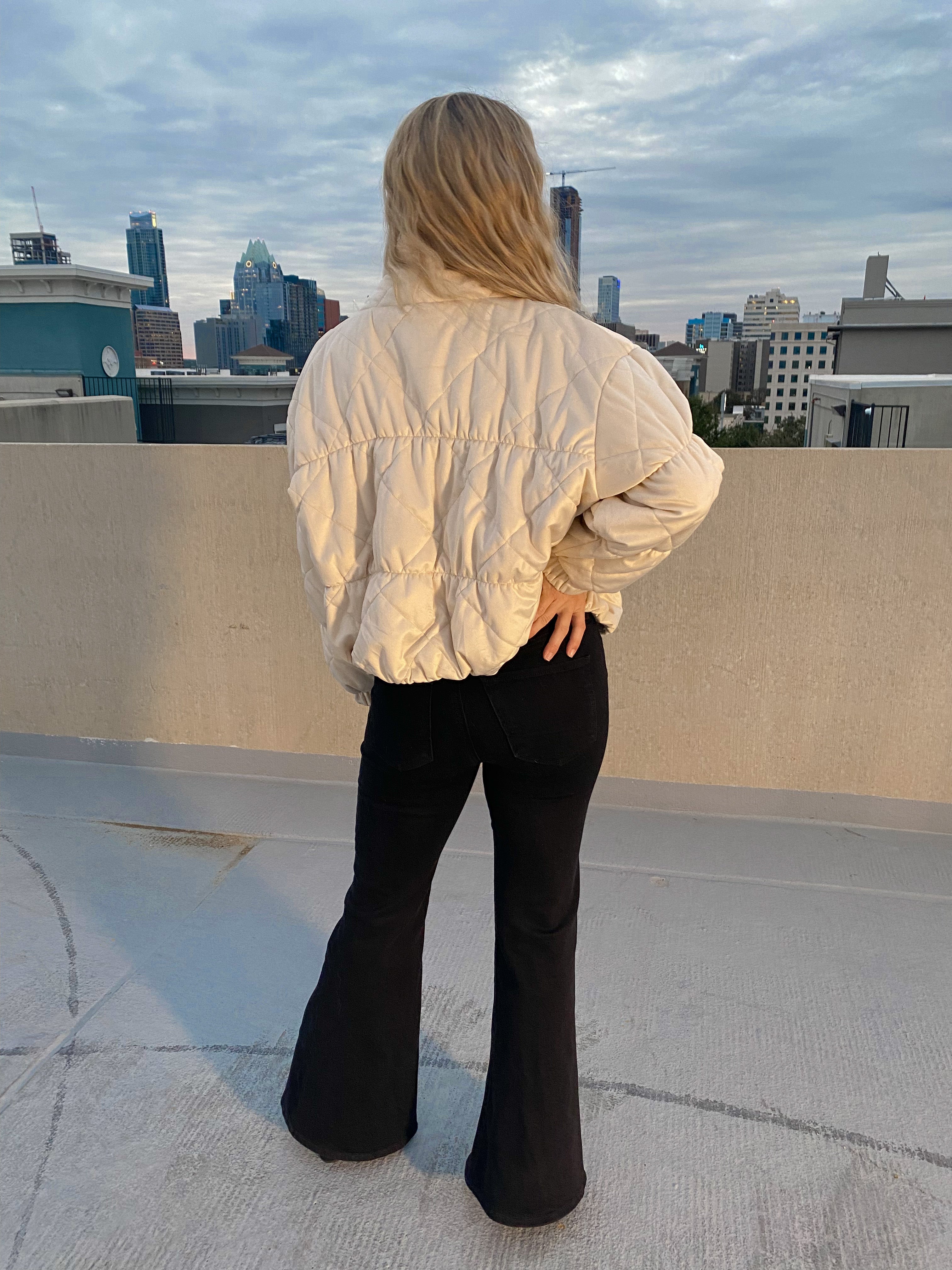 Cream Puff Velvet Jacket