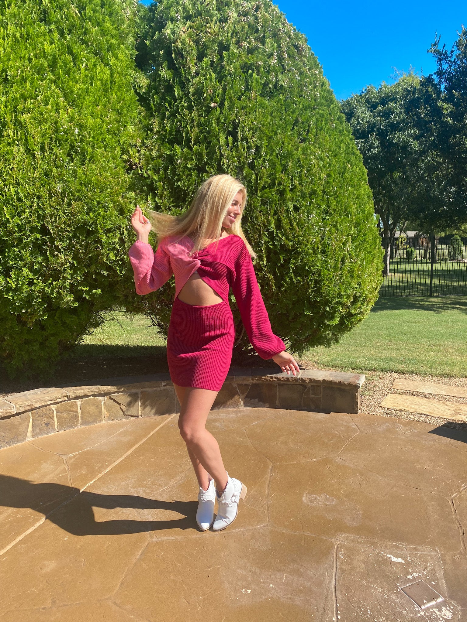 The Twist Sweater Dress