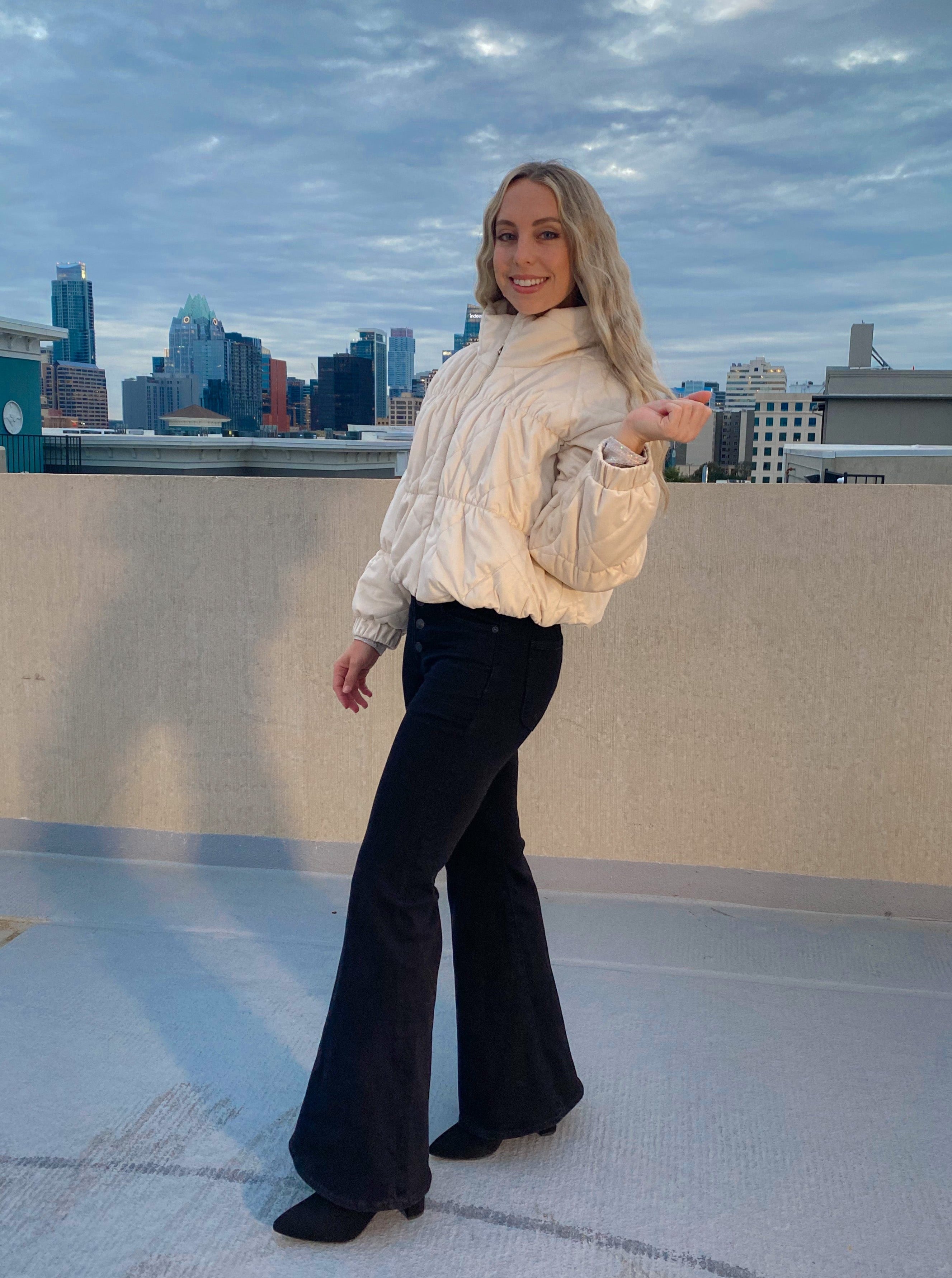 Cream Puff Velvet Jacket