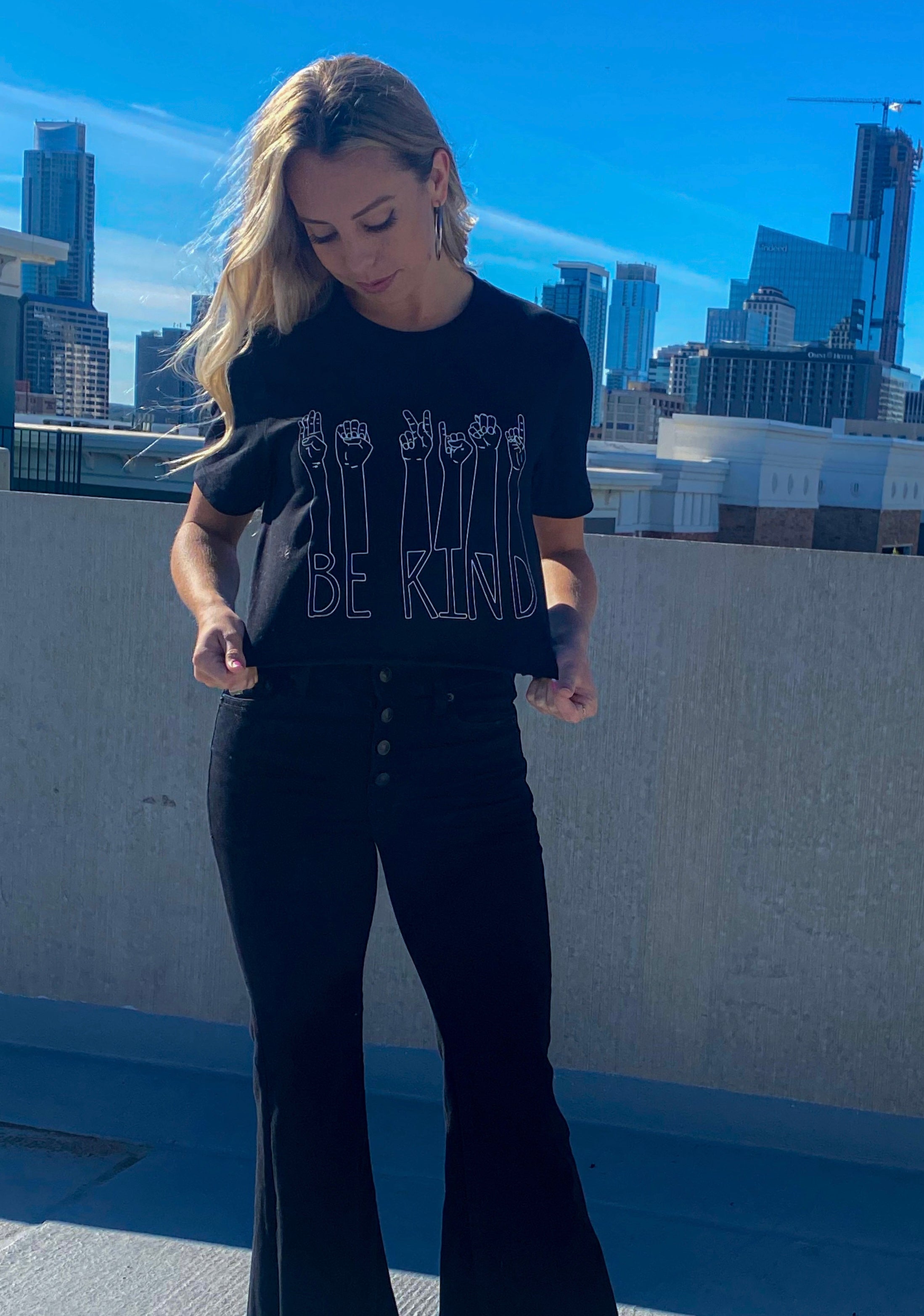 Be Kind Crop Tee