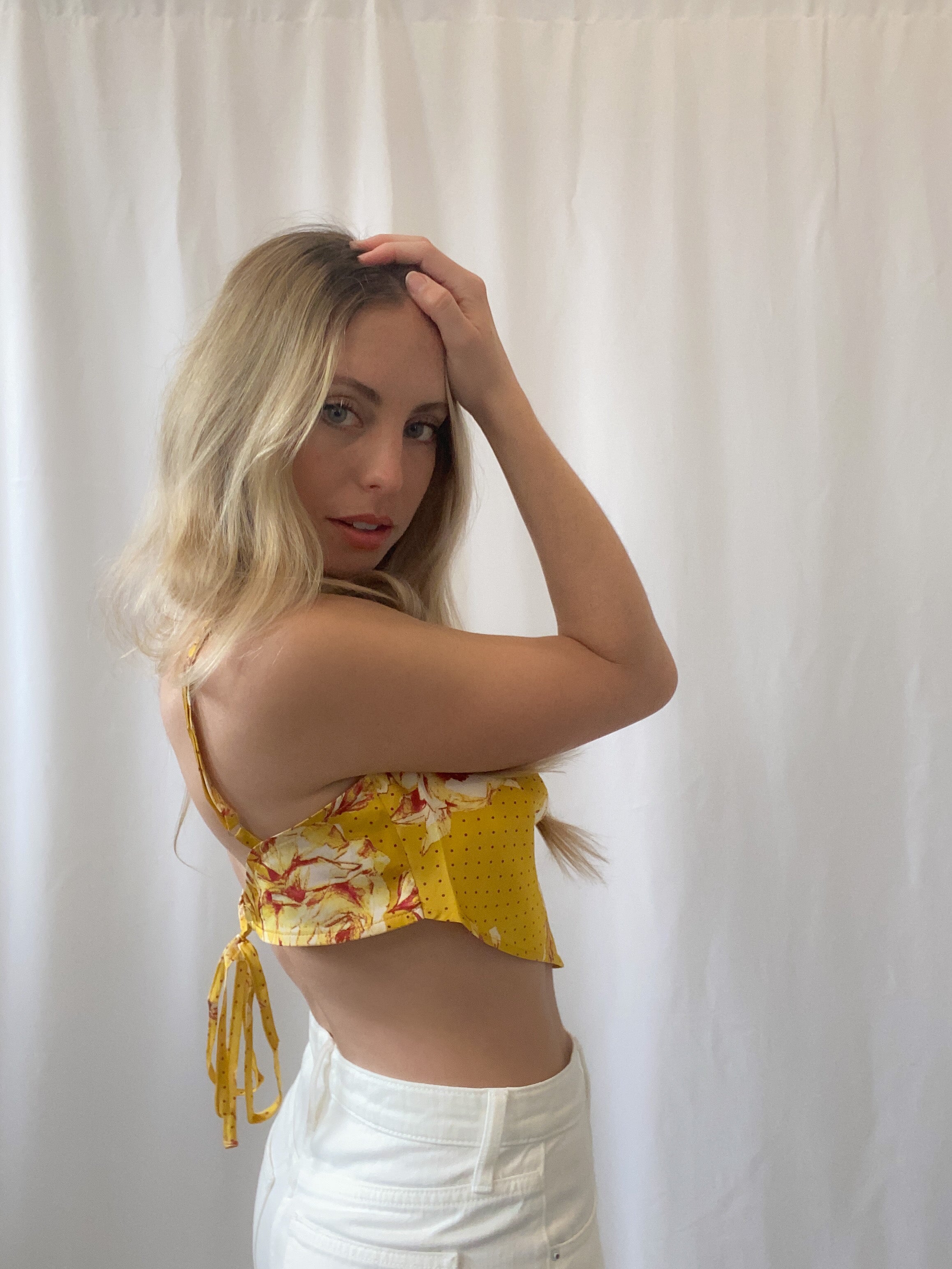 Floral And Dots Bandana